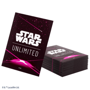 Unlimited Art Sleeves Card Back Magenta