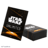 Unlimited Art Sleeves Card Back Orange