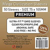 [7151] Premium Mega Civilization Sleeves 75x105mm pack of 50