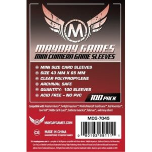 Mini Chimera Game Sleeves 43 X 65 MM (100 Pack)