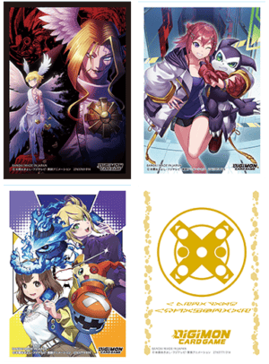 DIGIMON CARD GAME OFFICIAL SLEEVES 2025 Ver.1.0 - Arisa & Violet