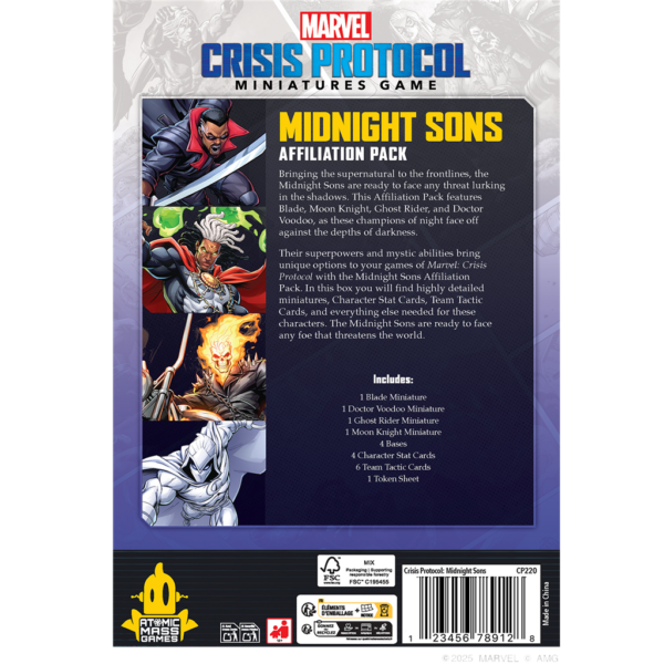 Midnight Sons Affiliation Pack