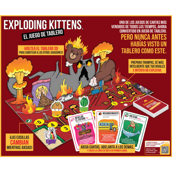 Exploding Kittens: el juego de tablero
