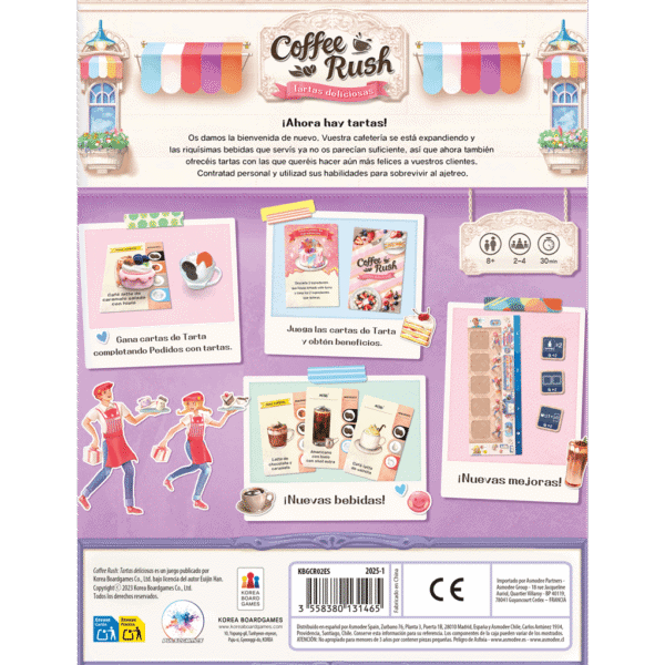 Coffee Rush: Tartas deliciosas