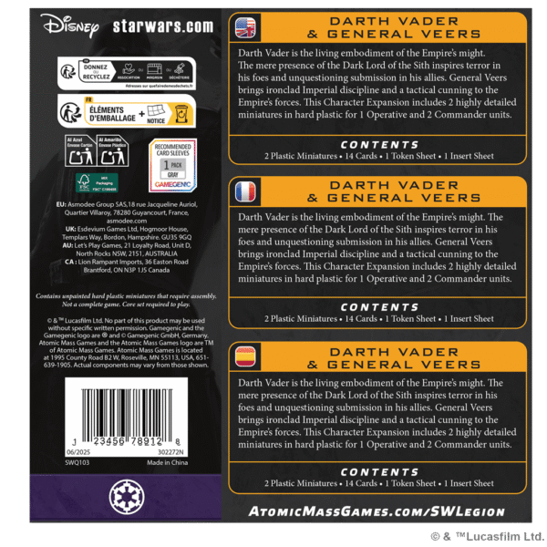 Darth Vader & General Veers