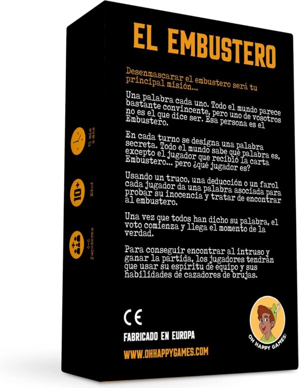 El embustero caja