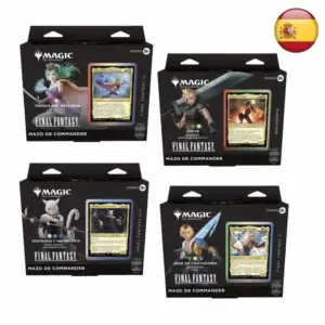 Set 4 Mazos de Commander Final Fantasy Español