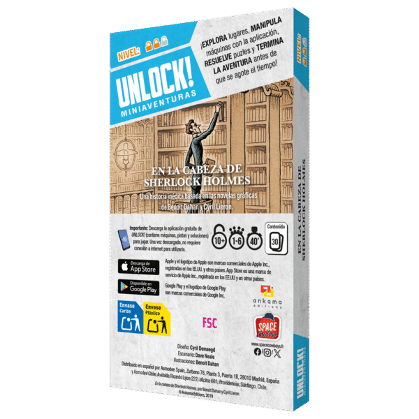 Unlock! Mini En la cabeza de Sherlock Holmes
