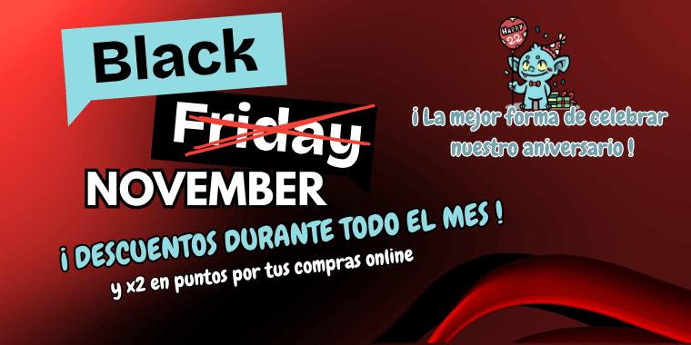 Black Friday - Black November Tienda Online de Miniaturas, Juegos de Rol y Juegos de Mesa | Ludus Belli