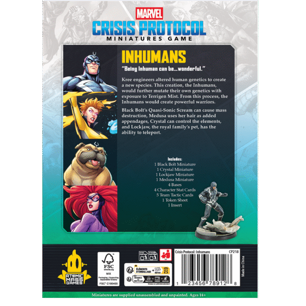 Inhumans Affiliation Pack