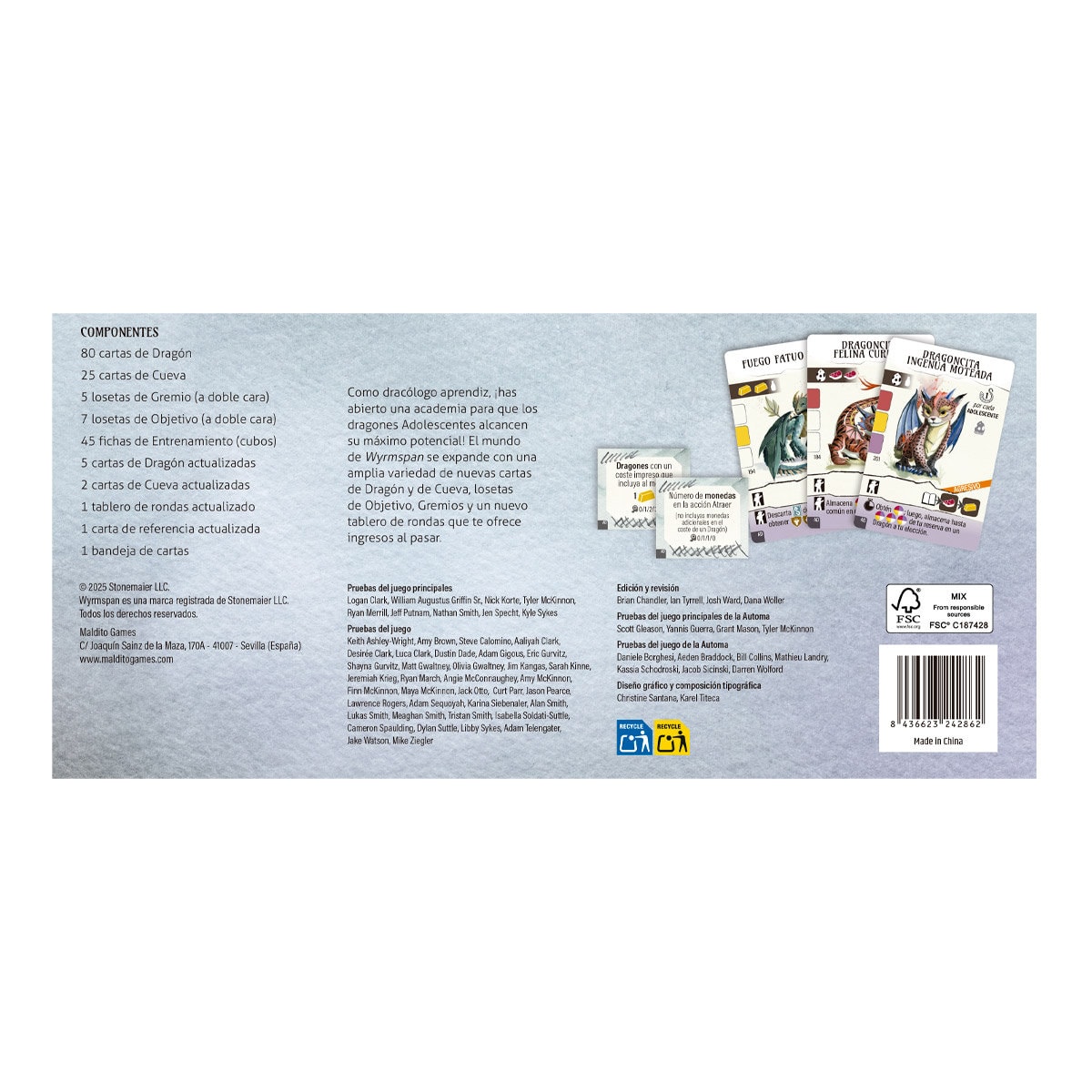 Maldito Games - Pagan Juegos Mentales - Juego De Mesa De Estrategia Y Misterio