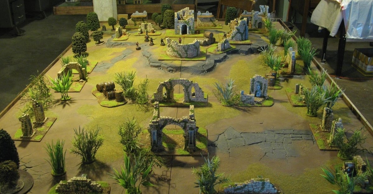 Cómo hacer escenografía de Warhammer