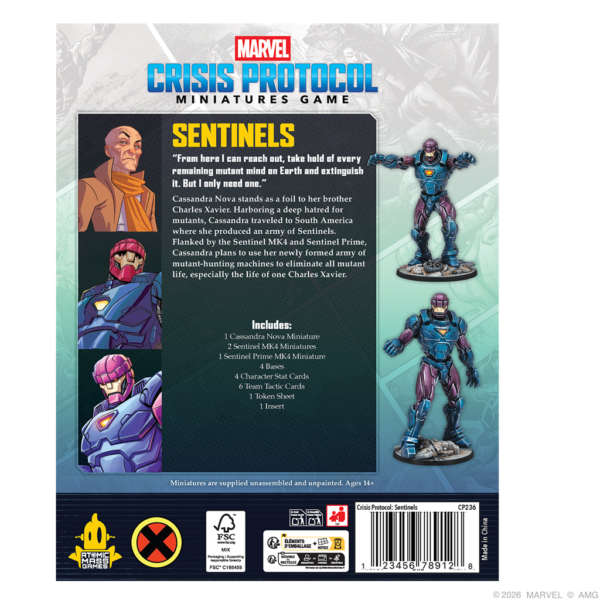 Sentinels Affiliation Pack