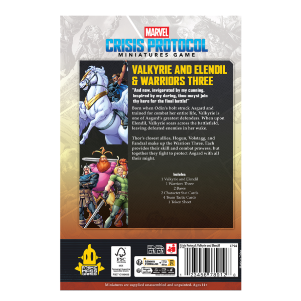 Valkyrie on Elendil & Warriors Three