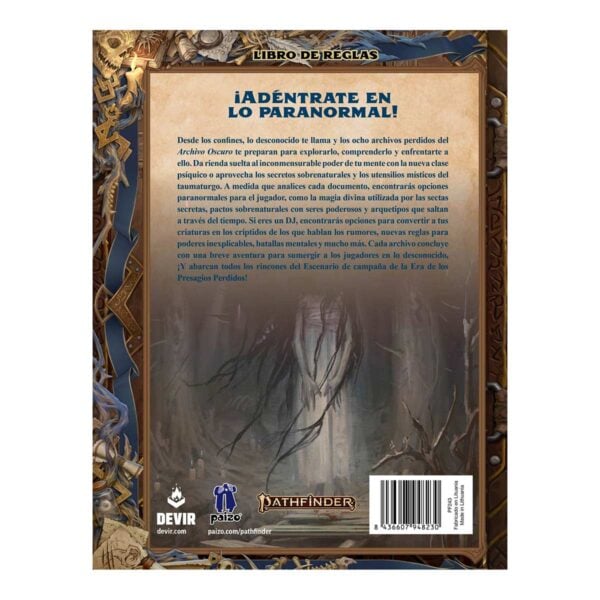 Pathfinder 2ª ed. - Archivo oscuro