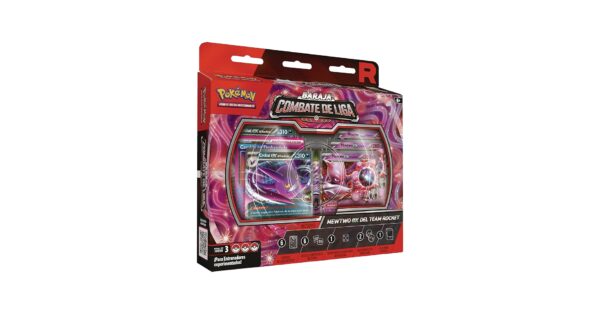 Baraja Combate de Liga de Mewtwo ex del Team Rocket