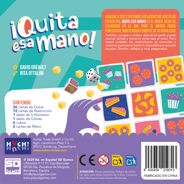 ¡Quita esa mano! Caja