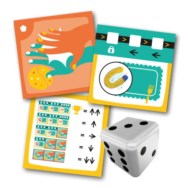 ¡Quita esa mano! Componentes