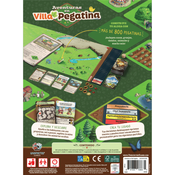 Aventuras en Villa Pegatina