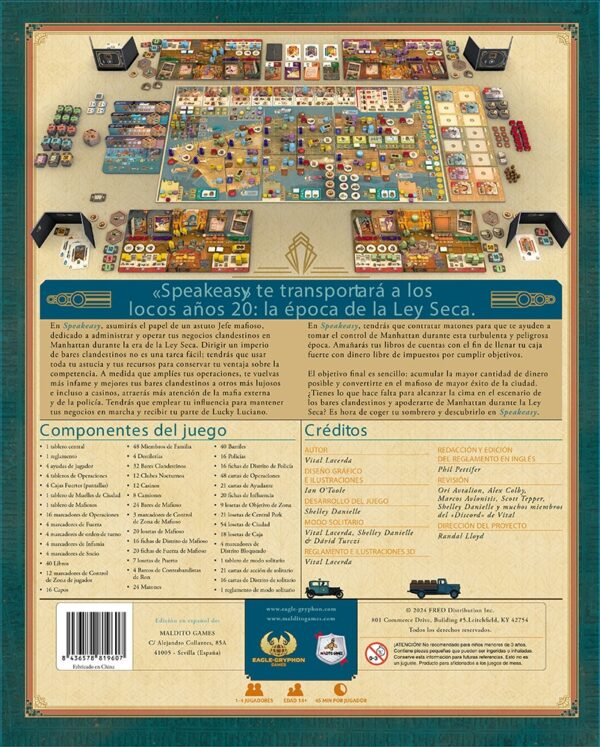 Speakeasy Edición Kickstarter+extras