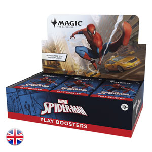 Caja de sobres de juego de Marvel's Spider-Man (inglés)