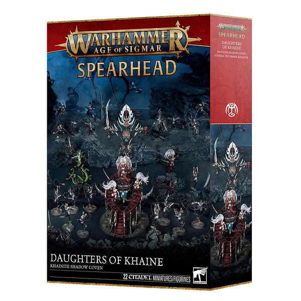 Punta de lanza de Hijas de Khaine: Aquelarre Sombrío Khainita