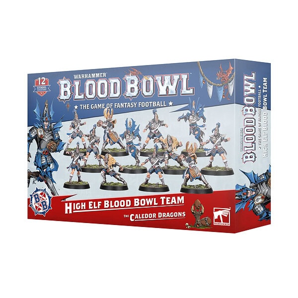 Equipo High Elf de Blood Bowl: The Caledor Dragons