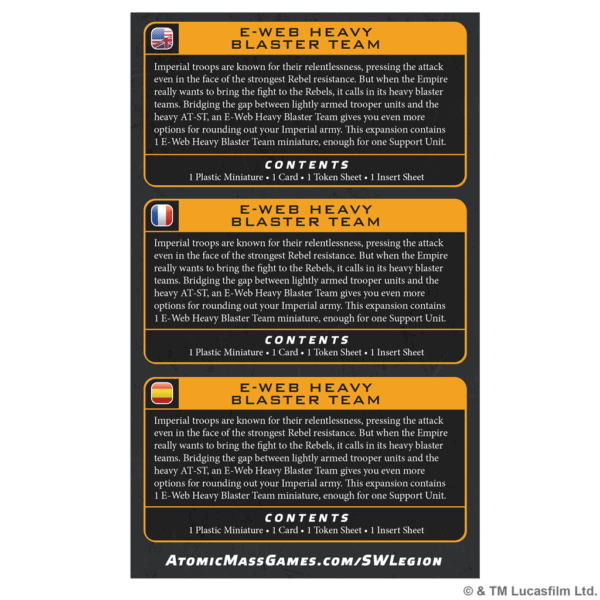 E-Web Heavy Blaster Team
