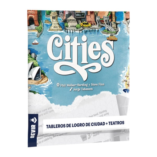 Cities: Expansion - Tableros de logros de ciudad + teatros