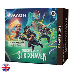Draft Night Secretos de Strixhaven (inglés)