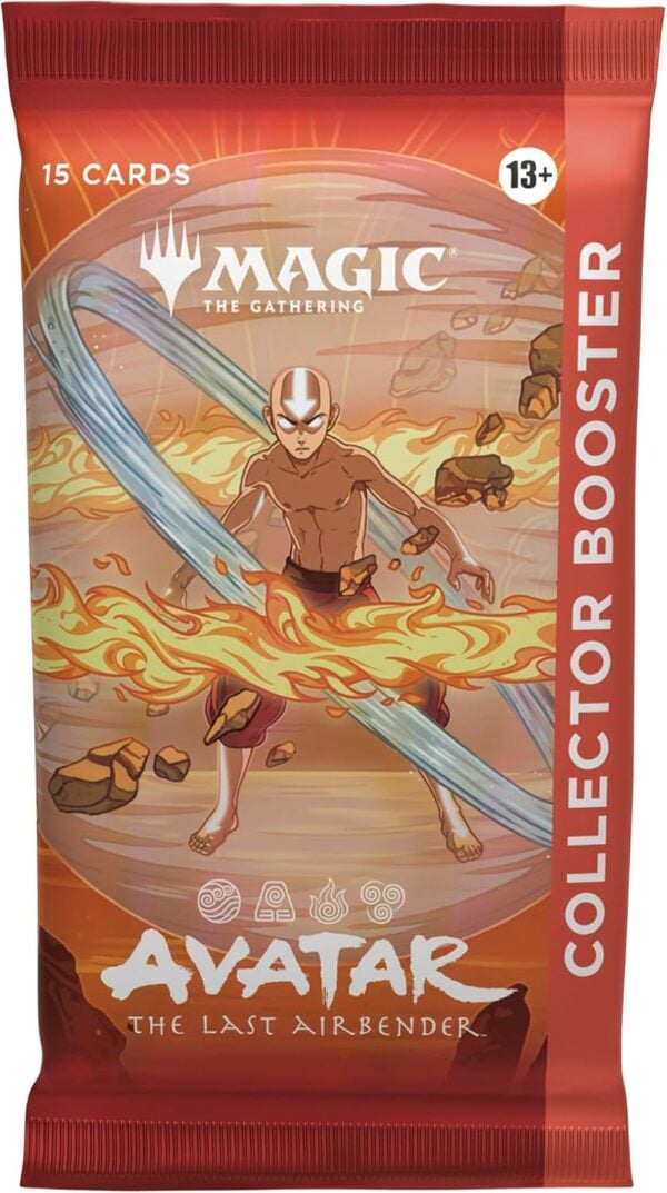 Sobre de coleccionista Avatar: la leyenda de Aang (ingles)
