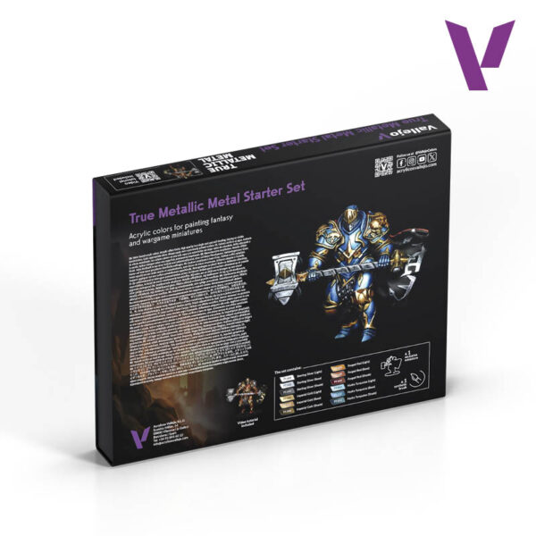 77.272 True Metallic Metal Starter Set back 77.272 True Metallic Metal Starter Set back