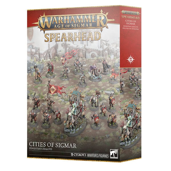 Punta de lanza de las Ciudades de Sigmar: Fanáticos de Zenestra