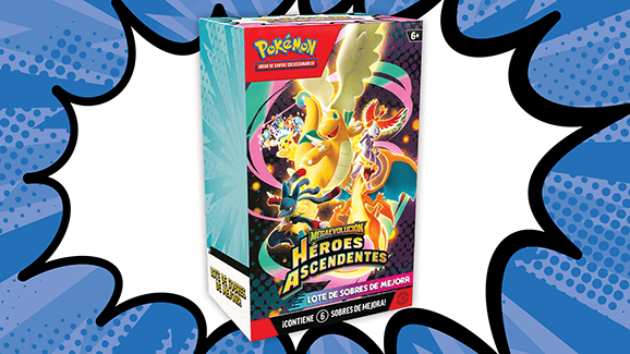 Pokemon Megaevoluciones Héroes Ascendentes Lote de Sobres de Mejora