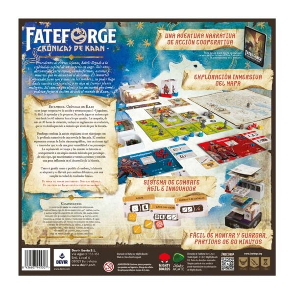 8436607945307-1200-backflat Fateforge: Crónicas de Kaan