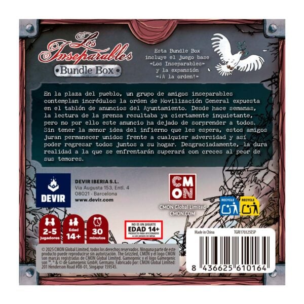 8436625610164-1200-backflat Los Inseparables Bundle Box