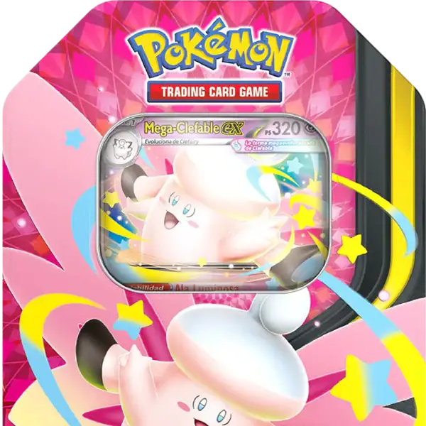 Lata Mega Clefable ex en Español