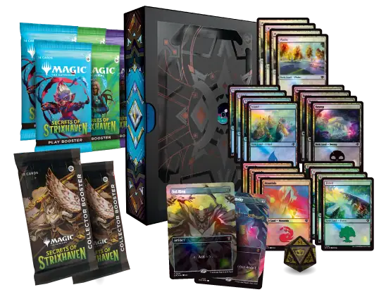 Codex Bundle - Bundle Gift Edition Secrets of Strixhaven contenido