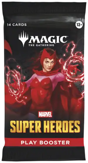 Sobre de juego de Marvel Super Heroes (inglés)