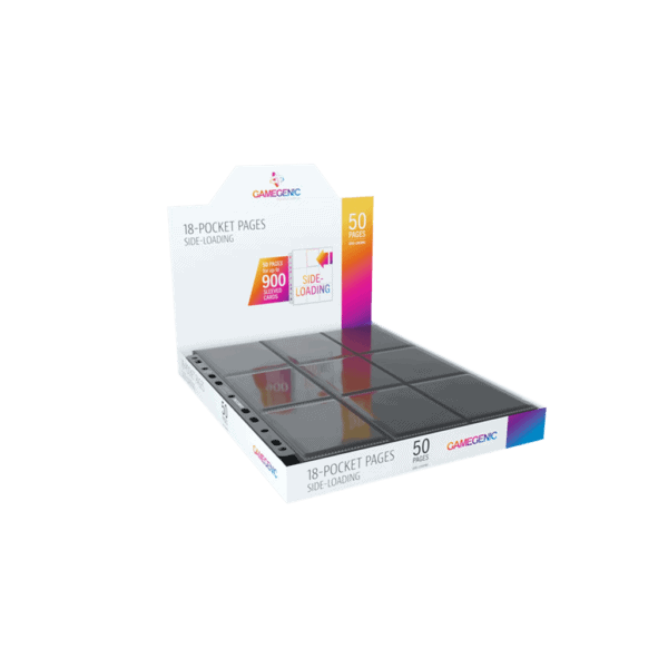 Sideloading 18-Pocket Pages Display Black (50)
