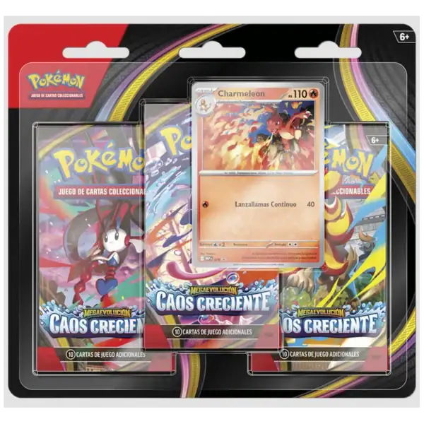Caos Creciente - Blister 3 Sobres (Charmeleon)