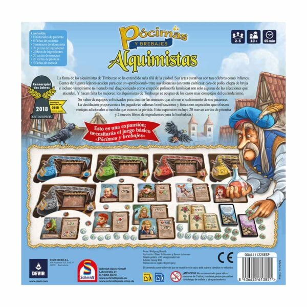 8436625613851-1200-backflat Pócimas y Brebajes: Alquimistas