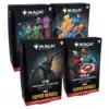 OIP Los mazos de Commander están listos para jugar nada más abrirlos y tienen todo lo que necesitas para jugar al formato para varios jugadores más popular de Magic. La edición de coleccionista de Magic: The Gathering | Marvel Super Heroes cuenta con cuatro mazos de Commander distintos, cada uno con 100 cartas surge foil. ¡El universo de Marvel llega en todo su esplendor! Un grandísimo equipo de pesos pesados da el salto de los cómics al campo de batalla y el destino del mundo está en juego. Crea tu superequipo de ensueño de Héroes y Villanos, equípalos con artefactos emblemáticos y desata sus devastadoras habilidades. Vuela, ataca y aplasta para lograr la victoria en Magic: The Gathering | Marvel Super Heroes. © 2026 MARVEL | ™ & © 2026 Wizards of the Coast LLC Contenido: 1 mazo listo para jugar con 100 cartas de Magic Incluye 100 cartas surge foil 30 cartas nuevas en Magic 10 cartas de ficha de dos caras Caja guardamazo Hoja de estrategia Tarjeta de referencia