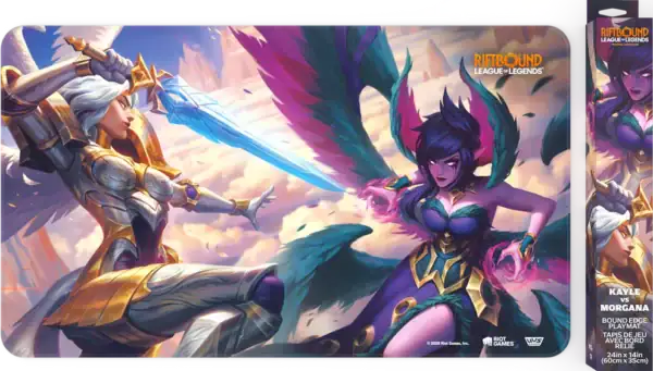 Riftbound Vendetta playmat Kayle & Morgana Riftbound: Vendetta playmat Kayle & Morgana