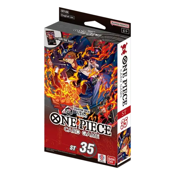 STARTER DECK -RED/BLACK Sabo- [ST-35]