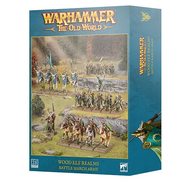 Wood Elf Realms: Battle March Army