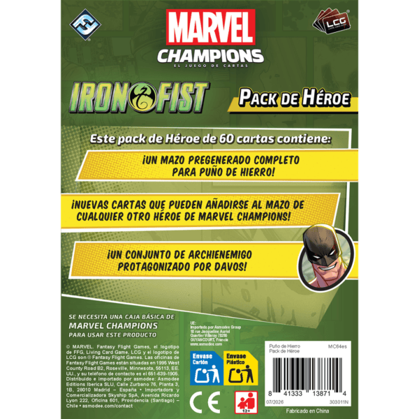 mc64es_8 Iron Fist Hero Pack