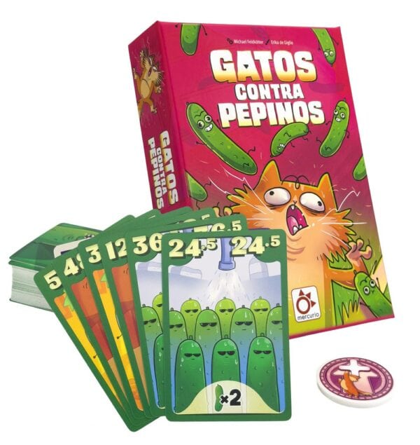 5989135039 Gatos Contra Pepinos + Mini expansión