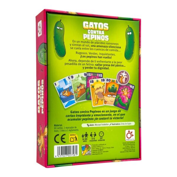 6206950401 Gatos Contra Pepinos + Mini expansión