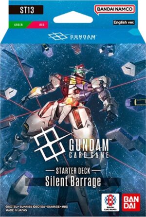 Gundam Card Game Starter Deck Display ST13 Silent Barrage
